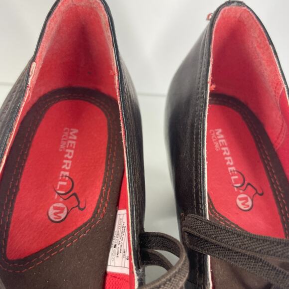 Merrell Chocolate Heels with Scarlet Interior - Picture 8 of 14